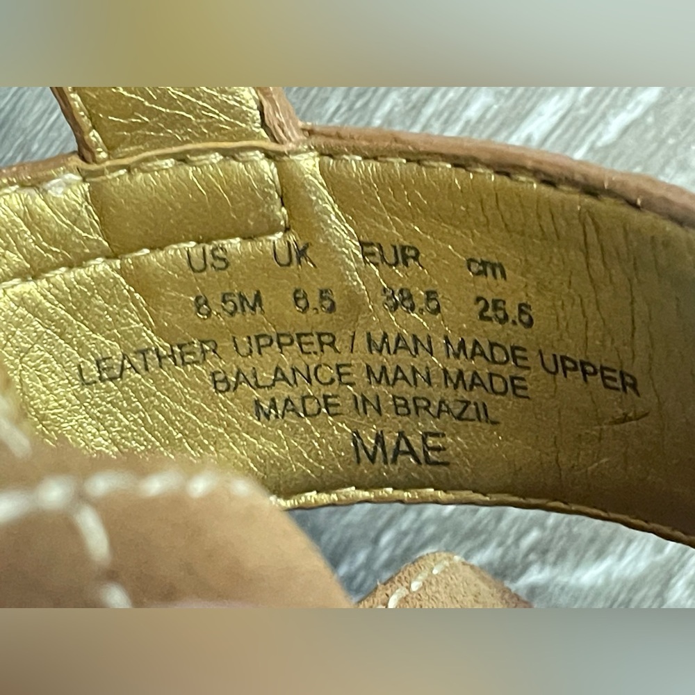 Sam Edelman Brown Suede Platform Sandal Heels - Picture 13 of 13